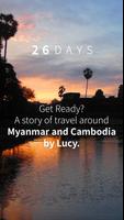 26DAYS - Travel, Backpacking Affiche