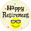Happy Retirement: Card & Frame