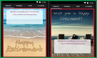 Happy Retirement: Card & Frame screenshot 2