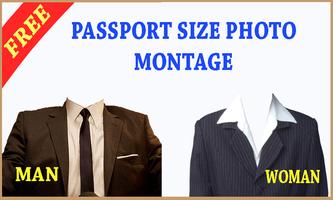 Passport Photo Montage Free Affiche