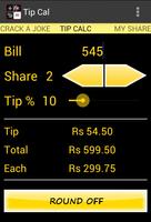 Tip Calculator capture d'écran 1