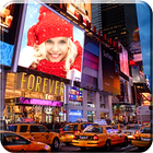 New York Billboard Frames Zeichen