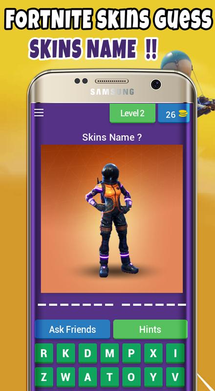 Guess The Fortnite Skins Quiz for Android - APK Download