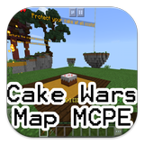 Cake Wars Map for MCPE icône