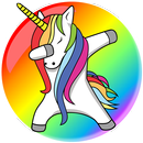 Unicorn Dab wallpapers ❤ Cute backgrounds aplikacja