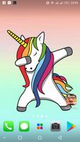 Unicorn Dab wallpapers ❤ Cute backgrounds Affiche