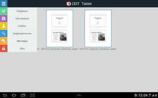 ODTÜ CEIT Tablet تصوير الشاشة 3