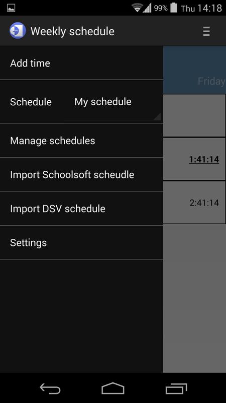 weekly schedule apk download free productivity app for android