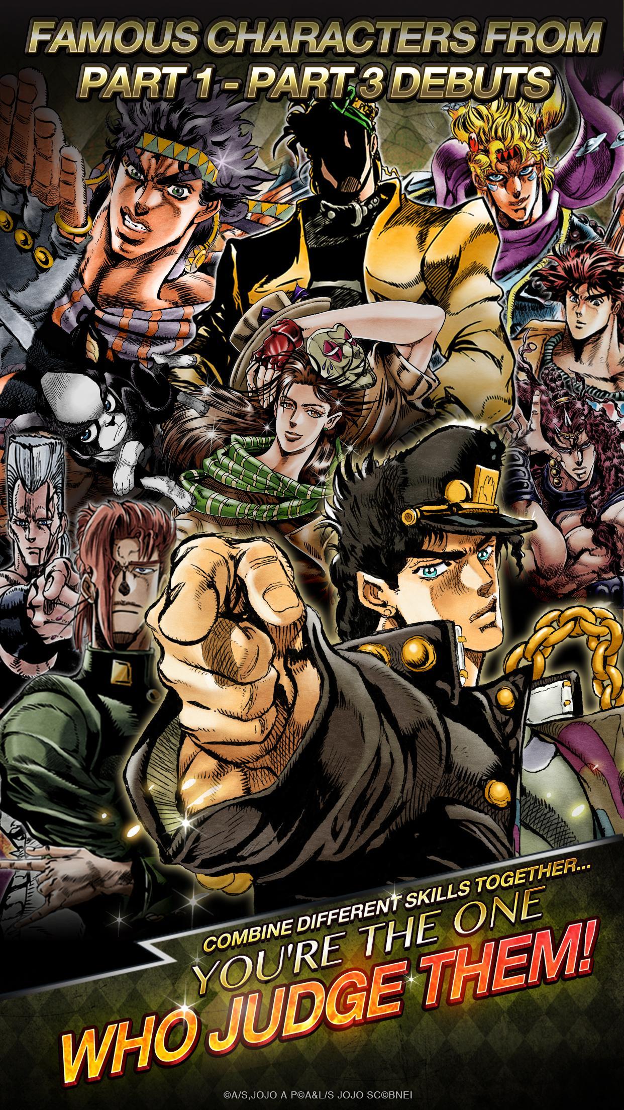 LINE: JOJO'sBizarreAdventureSS APK برای دانلود اندروید