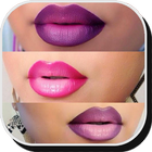 آیکون‌ Liner lipstick tutorial