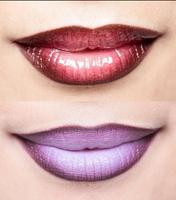 Liner lipstik tutorial poster