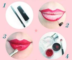 برنامه‌نما Liner lipstick tutorial عکس از صفحه