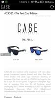 CASE Sunglasses Affiche