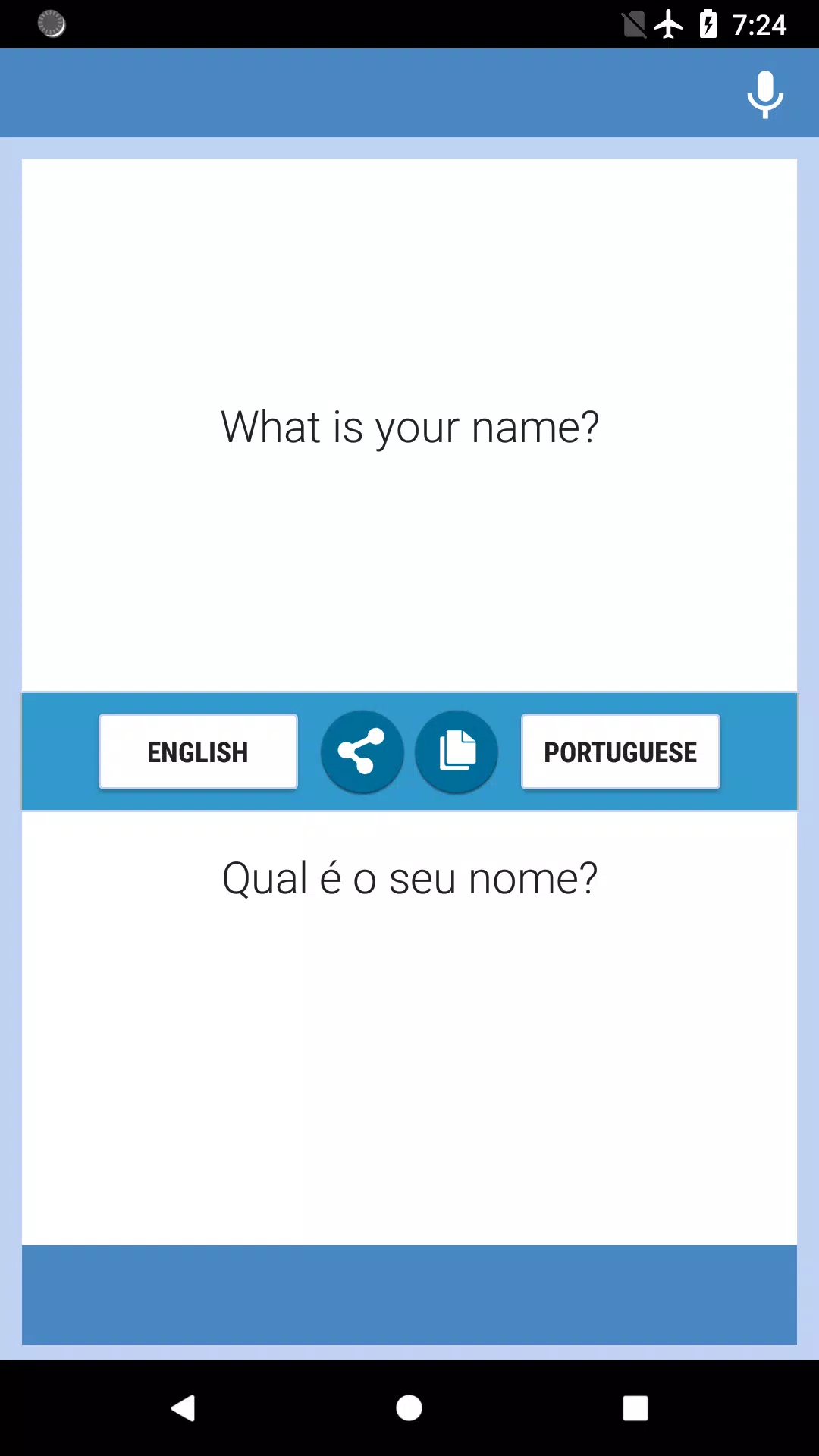 Tradutor de Inglês/Português