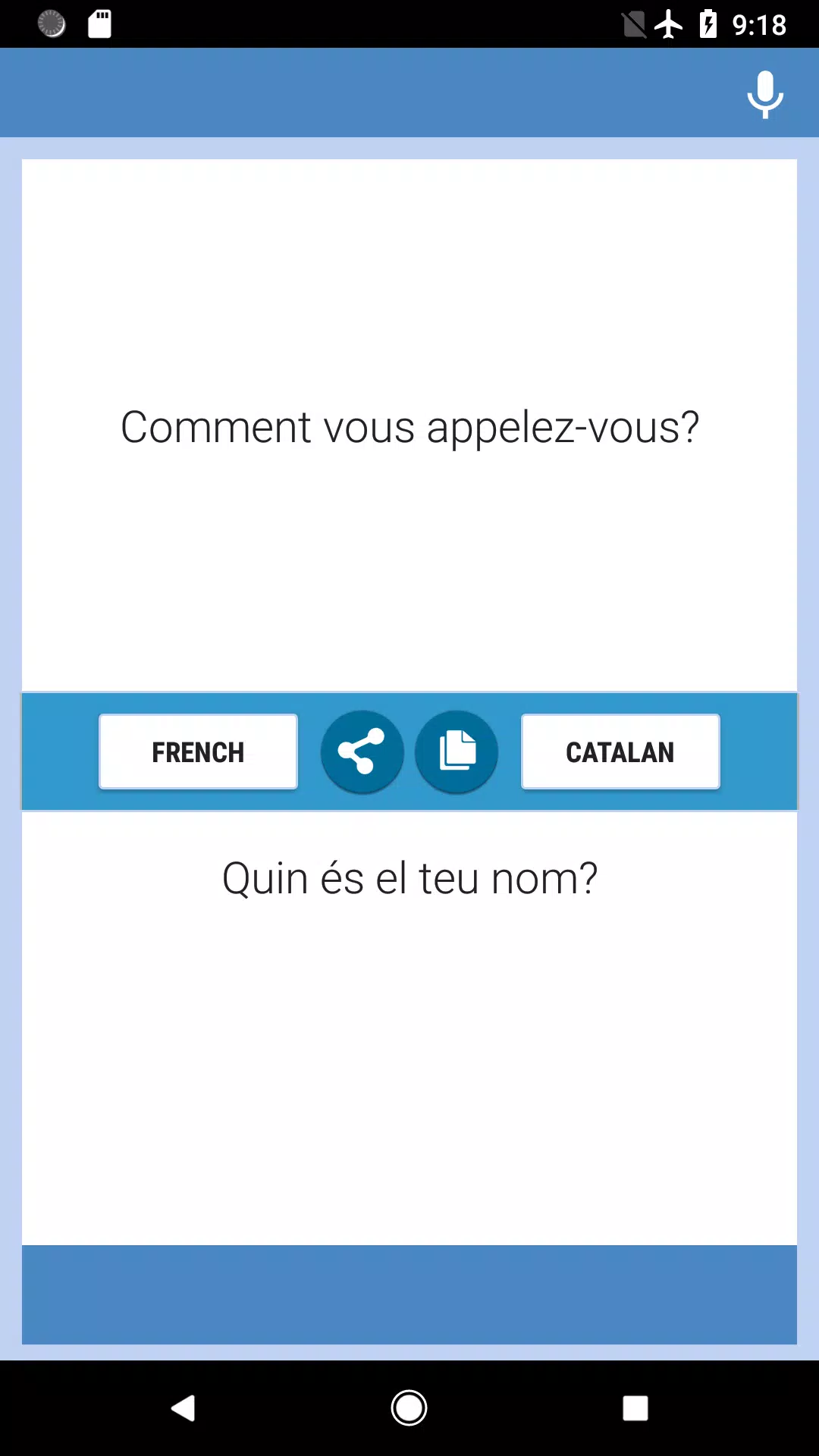 pereza convergencia Escribe email Descarga de APK de Traductor Francès-català para Android
