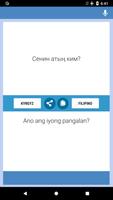 Kyrgyz-Filipino Translator captura de pantalla 3