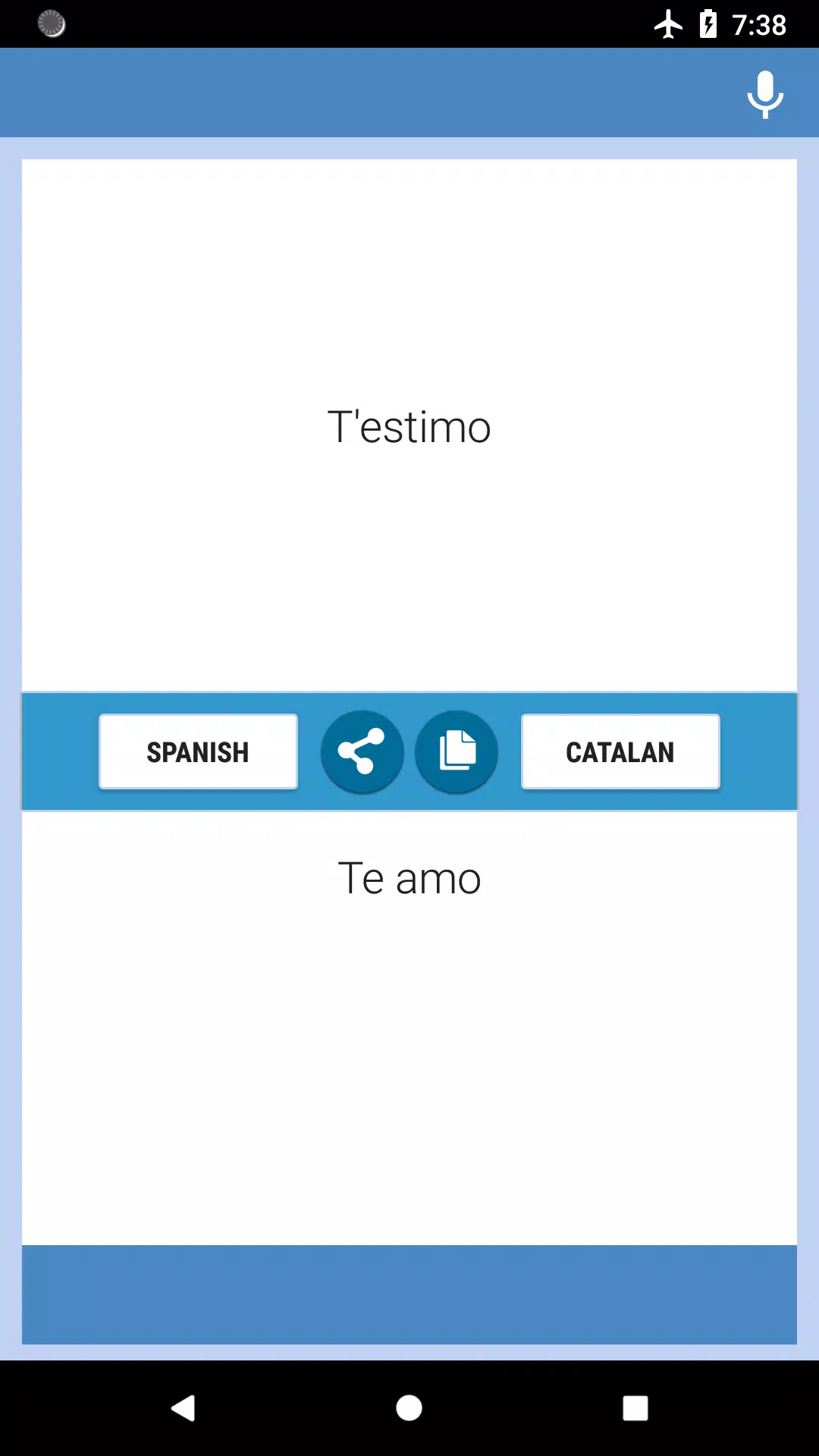 Español - Catalán Traductor (T - Aplicaciones en Google Play