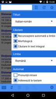 Italian-Romanian Dictionary ポスター