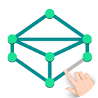 1 Line - one-stroke puzzle game icône