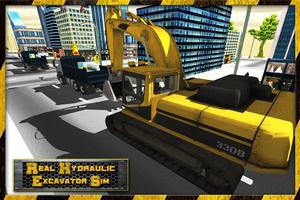 Real Hydraulic Excavator Sim capture d'écran 1