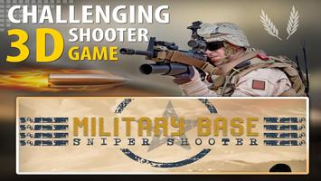 Base militaire Sniper Shooter Affiche