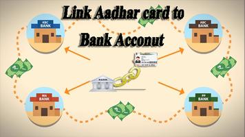 Link Aadhar To Bank Guide постер