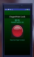 Real Fingerprint Lock Screen Prank Affiche