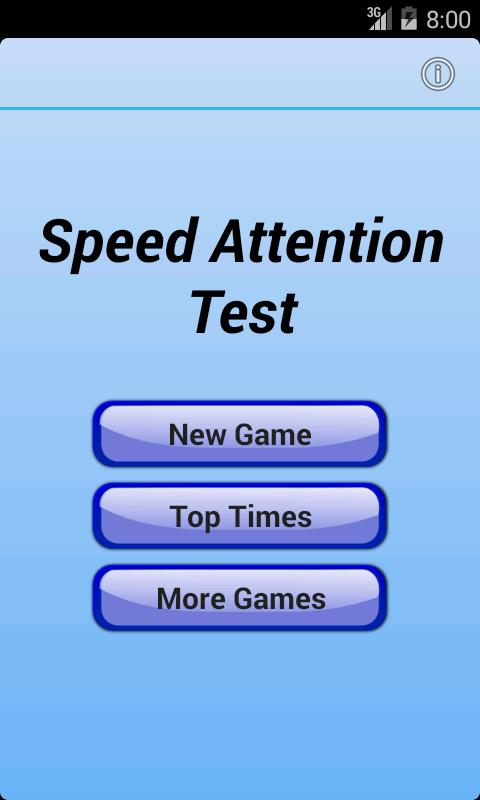 Attention speed up