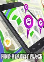 Karten: Meine Lage Navigation - Karte Anfahrt GPS Plakat