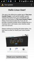 1 Schermata The Linux Counter Project