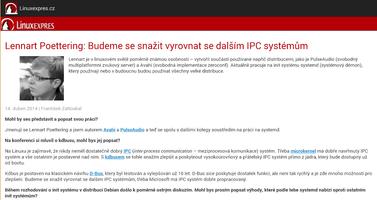Linuxexpres.cz ảnh chụp màn hình 1