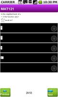 FUTMx Multiple Choice MAT121 imagem de tela 1