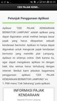 Cek Pajak Kendaran Bermotor Lampung Screenshot 1