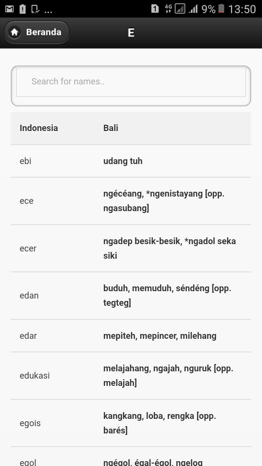 Kamus Bahasa Bali For Android Apk Download