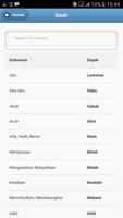 Kamus Lengkap Bahasa Dayak Offline capture d'écran 2