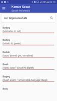 Kamus Bahasa Sasak Offline Affiche