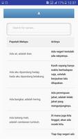 Koleksi Pepatah Melayu dan Artinya screenshot 3