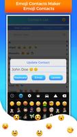 Emoji Contacts Maker - Emoji Contacts Color Screen captura de pantalla 1