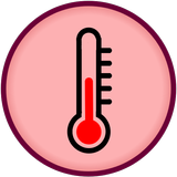 Celsius and Fahrenheit Temperature Conversion Zeichen