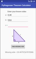 Pythagorean Theorem Calculator Screenshot 1