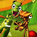 النملة والجندب icône