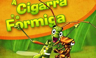 A Cigarra e a Formiga Affiche