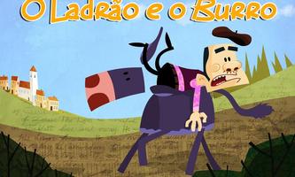 O Ladrão e o Burro Affiche