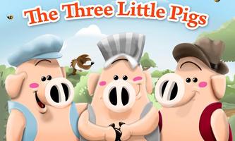 Three Little Pigs Cartaz