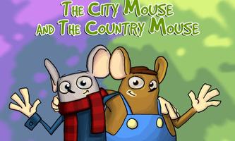 City Mouse and Country Mouse Affiche