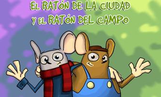 Ratón ciudad y ratón campo ポスター