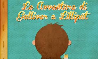 Gulliver a Lilliput Plakat