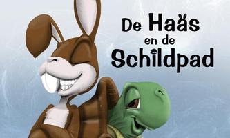 De Haas en de Schildpad Affiche