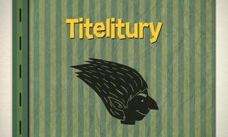 Titelitury plakat