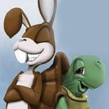 Заяц и черепах иконка